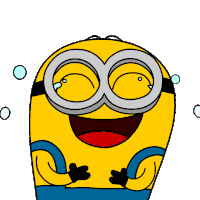 Gif animé rire Minion